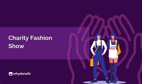 How To Organise A Charity Fashion Show .